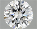 Lab Grown Diamond 2.38 Carats, Round with Ideal Cut, E Color, VVS2 Clarity and Certified by IGI