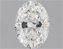Natural Diamond 1.01 Carats, Oval with  Cut, E Color, IF Clarity and Certified by GIA