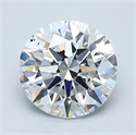 Diamante Natural 1.52 quilates, Redondo , Color D, claridad SI1 y certificado GIA