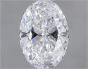Diamante Natural 0.71 quilates, Ovalado , Color D, claridad VS2 y certificado GIA