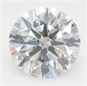 Lab Grown Diamond 1.87 Carats, Round with Ideal Cut, D Color, VVS2 Clarity and Certified by IGI