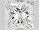 Natural Diamond 1.57 Carats, Princess with  Cut, F Color, VS1 Clarity and Certified by GIA