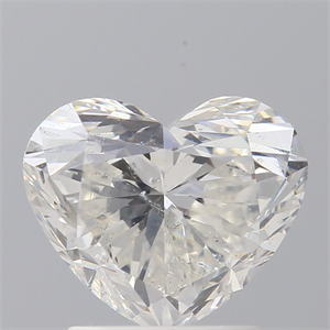 Picture of Natural Diamond 1.60 Carats, Heart with  Cut, I Color, SI2 Clarity and Certified by GIA