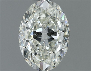 Picture of Natural Diamond 0.71 Carats, Oval with  Cut, I Color, VVS1 Clarity and Certified by IGI