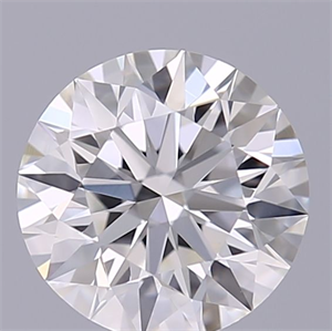 Picture of Natural Diamond 0.70 Carats, Round with Excellent Cut, F Color, VVS1 Clarity and Certified by IGI