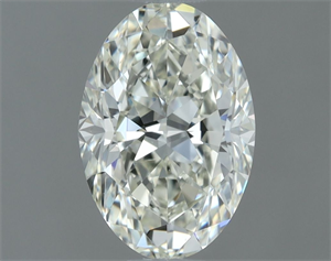 Picture of Natural Diamond 0.80 Carats, Oval with  Cut, J Color, VVS2 Clarity and Certified by IGI