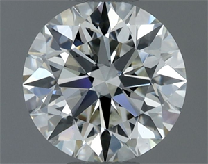 Picture of Natural Diamond 0.80 Carats, Round with Excellent Cut, H Color, VS1 Clarity and Certified by IGI