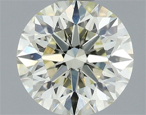 Picture of Natural Diamond 1.00 Carats, Round with Excellent Cut, N Color, VS2 Clarity and Certified by IGI