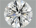 Lab Grown Diamond 1.45 Carats, Round with Ideal Cut, D Color, VVS2 Clarity and Certified by IGI