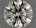 Diamante Natural 0.53 quilates, Redondo , Color G, claridad VVS1 y certificado IGI