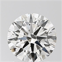 Natural Diamond 1.17 Carats, Round with Excellent Cut, I Color, SI2 Clarity and Certified by GIA