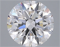 Lab Grown Diamond 3.05 Carats, Round with Ideal Cut, E Color, VVS2 Clarity and Certified by IGI