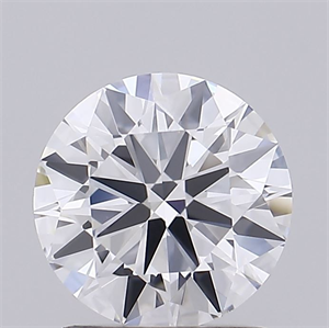 Picture of Lab Grown Diamond 1.29 Carats, Round with Ideal Cut, D Color, VS1 Clarity and Certified by IGI
