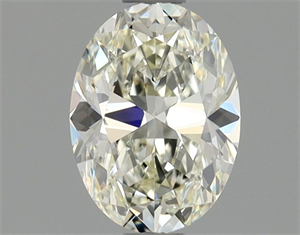 Picture of Natural Diamond 1.00 Carats, Oval with  Cut, K Color, VVS2 Clarity and Certified by GIA