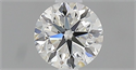 Diamante Natural 0.50 quilates, Redondo , Color H, claridad IF y certificado GIA