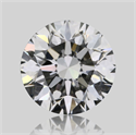 Natural Diamond 0.70 Carats, Round with Very Good Cut, H Color, VS2 Clarity and Certified by GIA