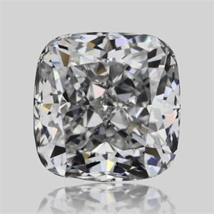Foto Diamante Natural 0.51 quilates, Del cojín , Color D, claridad VS2 y certificado GIA de