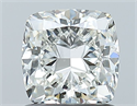Natural Diamond 1.20 Carats, Cushion with  Cut, J Color, SI1 Clarity and Certified by GIA