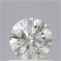 Diamante Natural 0.50 quilates, Redondo , Color H, claridad IF y certificado IGI