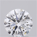 Del inventario de diamantes de laboratorio, 1.53 quilates, Redondo , Color E, claridad VVS2 y certificado IGI