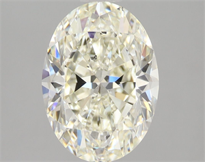 Picture of Natural Diamond 2.50 Carats, Oval with  Cut, J Color, SI1 Clarity and Certified by IGI