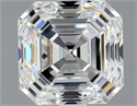 Natural Diamond 2.01 Carats, Asscher with  Cut, G Color, VVS2 Clarity and Certified by GIA