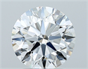 Natural Diamond 1.80 Carats, Round with Excellent Cut, F Color, VS2 Clarity and Certified by GIA