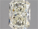 Natural Diamond 1.01 Carats, Radiant with  Cut, L Color, SI1 Clarity and Certified by GIA