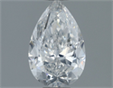 Natural Diamond 0.80 Carats, Pear with  Cut, F Color, SI2 Clarity and Certified by GIA