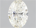 Natural Diamond 0.81 Carats, Oval with  Cut, I Color, SI1 Clarity and Certified by GIA