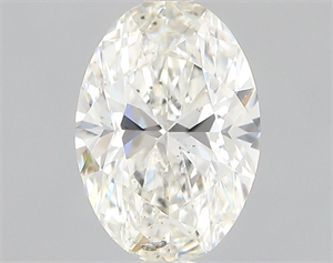 Picture of Natural Diamond 0.81 Carats, Oval with  Cut, I Color, SI1 Clarity and Certified by GIA