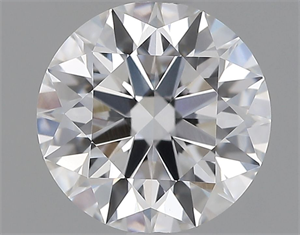 Picture of Lab Grown Diamond 1.37 Carats, Round with Ideal Cut, D Color, VVS2 Clarity and Certified by IGI