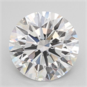 Del inventario de diamantes de laboratorio, 2.52 quilates, Redondo , Color D, claridad IF y certificado IGI