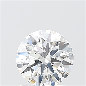 Picture of Lab Grown Diamond 1.08 Carats, Round with Ideal Cut, D Color, VS2 Clarity and Certified by IGI