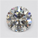 Del inventario de diamantes de laboratorio, 2.23 quilates, Redondo , Color F, claridad VVS2 y certificado IGI
