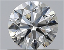 Diamante Natural 0.60 quilates, Redondo , Color H, claridad SI2 y certificado GIA