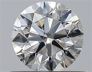 Picture of Natural Diamond 0.60 Carats, Round with Excellent Cut, H Color, SI2 Clarity and Certified by GIA