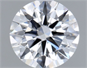 Lab Grown Diamond 1.37 Carats, Round with Excellent Cut, D Color, VS1 Clarity and Certified by IGI