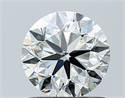 Diamante Natural 1.01 quilates, Redondo , Color J, claridad VVS2 y certificado GIA
