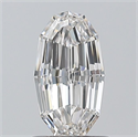 Natural Diamond 1.06 Carats, Oval with  Cut, H Color, VS1 Clarity and Certified by GIA