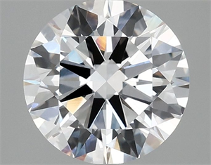 Picture of Lab Grown Diamond 2.01 Carats, Round with Excellent Cut, D Color, VVS2 Clarity and Certified by IGI