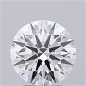 Lab Grown Diamond 2.51 Carats, Round with Ideal Cut, D Color, IF Clarity and Certified by IGI
