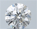 Natural Diamond 0.80 Carats, Round with Excellent Cut, G Color, SI2 Clarity and Certified by GIA