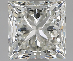 Picture of Natural Diamond 1.80 Carats, Princess with  Cut, I Color, VS1 Clarity and Certified by GIA