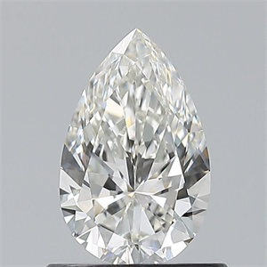Picture of Natural Diamond 0.70 Carats, Pear with  Cut, H Color, VVS2 Clarity and Certified by GIA