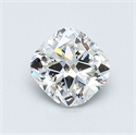 Natural Diamond 0.80 Carats, Cushion with  Cut, E Color, SI2 Clarity and Certified by GIA