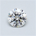 Diamante Natural 0.50 quilates, Redondo , Color H, claridad VS1 y certificado GIA
