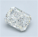 Natural Diamond 1.70 Carats, Radiant with  Cut, H Color, VS2 Clarity and Certified by GIA
