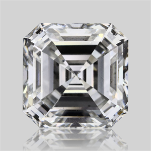 Picture of Natural Diamond 1.02 Carats, Asscher with  Cut, G Color, VVS1 Clarity and Certified by GIA