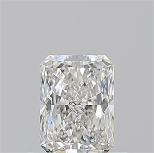 Picture of Natural Diamond 0.56 Carats, Radiant with  Cut, H Color, VVS2 Clarity and Certified by GIA